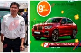 Eduardo Rivera Pérez gana camioneta BMW X4 del sorteo UDLAP