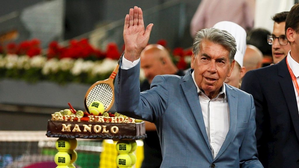 Santana se mantenía activo como presidente de honor del Abierto de Madrid. (Foto: EFE).