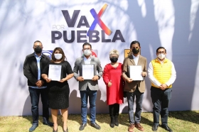 PRI, PAN y PRD firman coalición, pero van solos por la alcaldía de Puebla