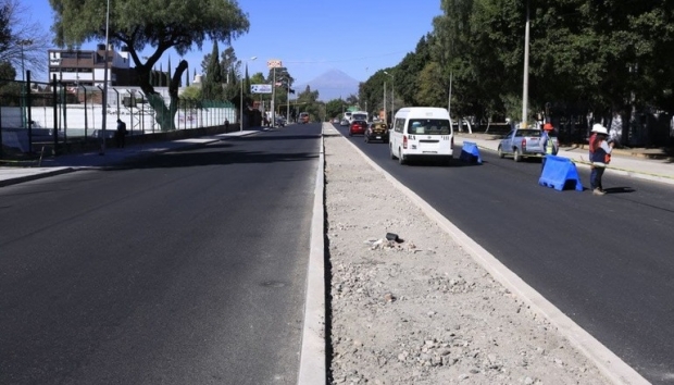 Gobierno de la Ciudad reporta 65% de avance en rehabilitación de Avenida Xonaca