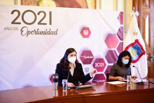 Obra pública en la Ciudad de Puebla seguirá en semáforo rojo: Claudia Rivera