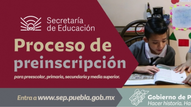Inicia SEP proceso de preinscripción en Puebla el próximo 2 de febrero