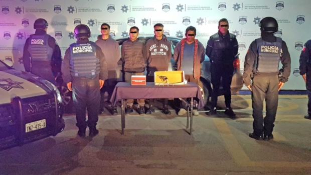 Desarticula Policía Municipal de Puebla a banda presuntamente dedicada al robo a casa habitación