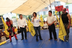 Roxana Luna exige que el proceso electoral sea libre y democrático