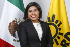 Roxana Luna elegida como candidata a la gubernatura de Puebla por el PRD