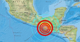 Reportan sismo en Oaxaca de magnitud 5.5