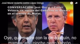 José Murat llama pinche perro a Joaquín López-Dóriga