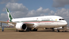 El nuevo avión presidencial ya está en la Ciudad de México