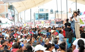 Encabezaré un gobierno sensible a las demandas de los poblanos: Blanca Alcalá
