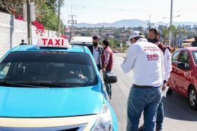 Realiza SMT operativo contra taxis piratas en Atlixco