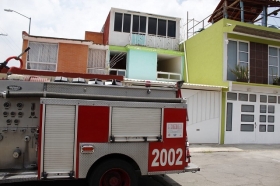 Personal Protección Civil Municipal, bomberos y Policía Municipal de Puebla atendieron el reporte 