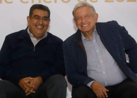 #LOSJUEGOS | Sergio Salomón y AMLO, cercanía sin intermediarios