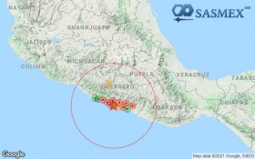 Sismo de 6.9 con epicentro en #Guerrero sacude a #Puebla