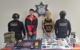 Capturan a presuntos asaltantes de transporte en San Pablo Xochimehuacan