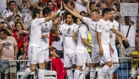 Bale y James conducieron a la victoria del equipo merengue.