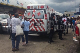 Cruz Roja atendió a los dos heridos   