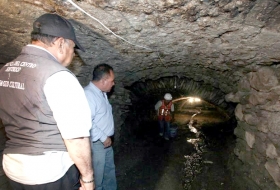 Lograron encontrar las entradas de cuatro túneles subterráneos que se encuentran llenos de tierra.