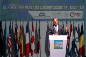 Tony Gali señaló que la realización del Foro Global Agroalimentario es muestra de que Puebla sigue de pie a pesar de los momentos difíciles
