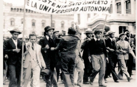 Movimiento estudiantil ocurrido en 1929.