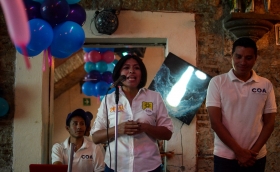 Roxana Luna, primera candidata en comprometerse con comunidad LGBTTTI