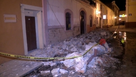 Estado de las zonas afectadas en Puebla