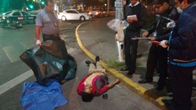 Perdió el control y murió