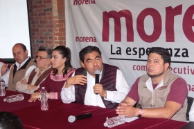 La organización nacional de Morena nos respalda, debemos proteger a la ciudadanía