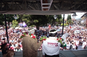  Vamos a transformar Puebla y tendremos como prioridad que López Obrador sea presidente: Miguel Barbosa 
