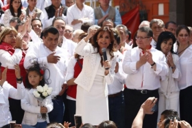 Blanca Alcalá apoyará a los sectores marginados del estado de Puebla