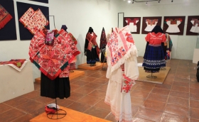 México bordado en la piel se exhibe en Tlaxcala