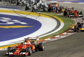 Vettel logró su tercera victoria del año.