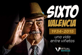 Sixto Valencia Burgos &iacute;cono de la Historieta mexicana.